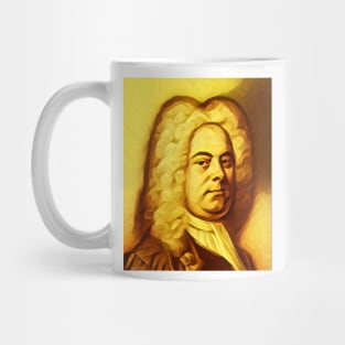 George Frideric Handel Golden Portrait | George Frideric Handel Artwork 6 Mug